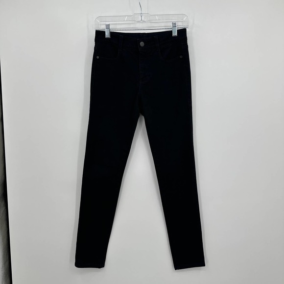 Stella McCartney Denim - Stella McCartney Denim Skinny Ankle Jeans High Rise Stretch Black Size 26